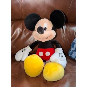 Disney Collection Mickey Mouse Plush Stuffed‎ Animal Classic Red Shorts large